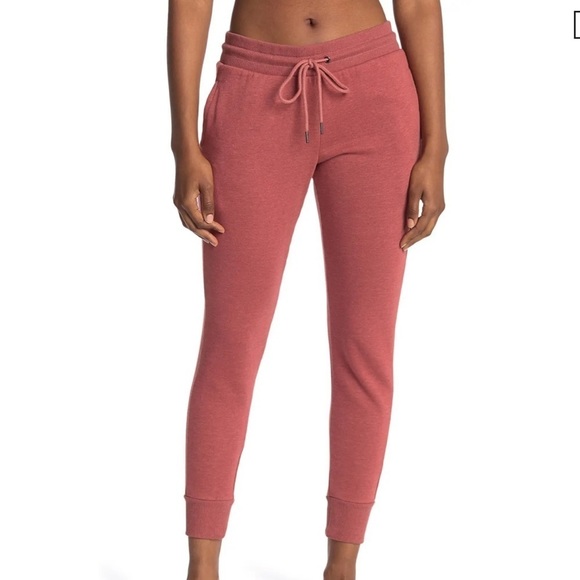 90 DEGREE BY REFLEX STONE WASHED JOGGERS IN ORANGE FIRE - NWT! - Picture 1 of 6